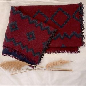 Wilfred Diamond Mosaic Blanket Scarf